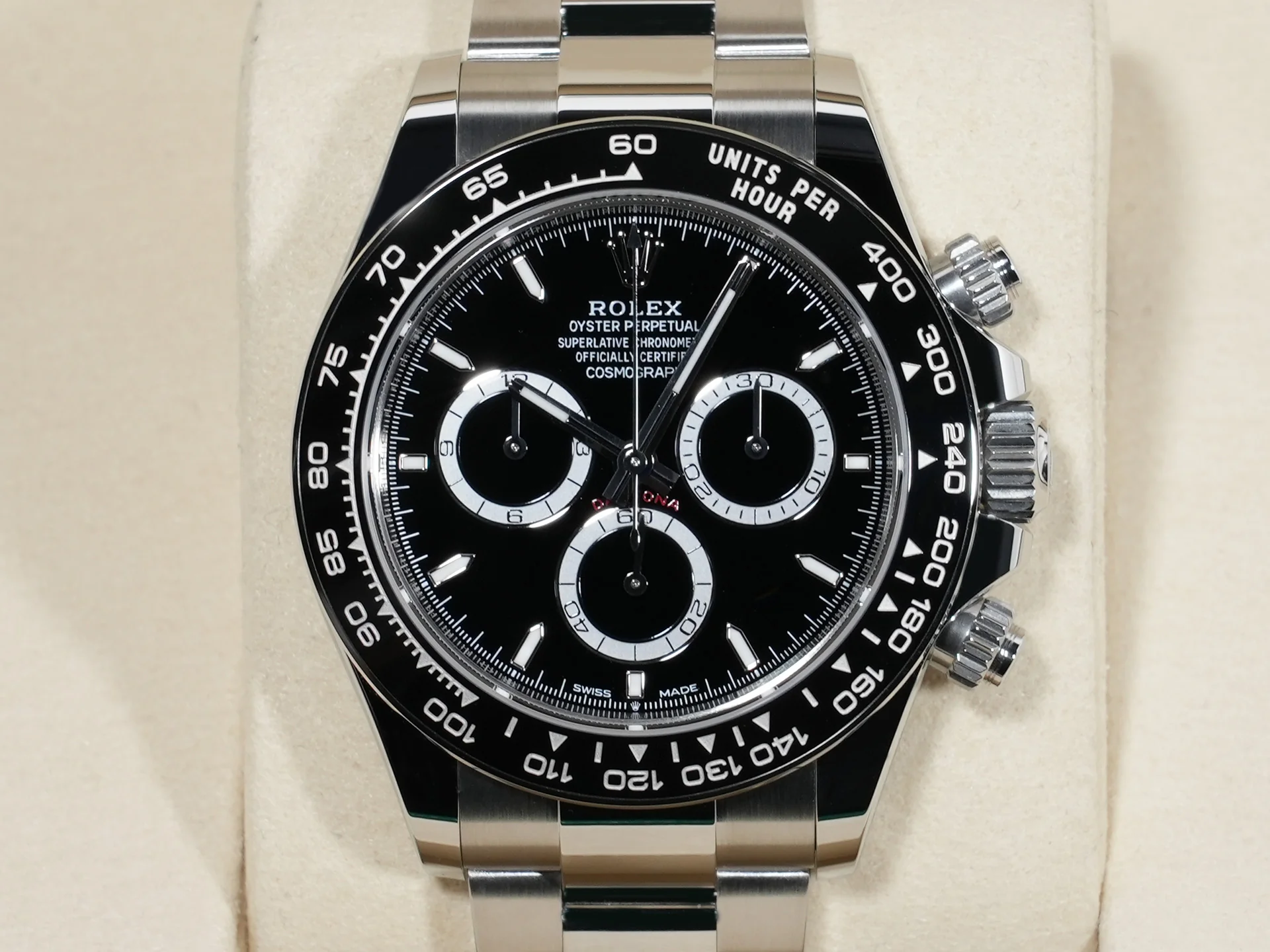 ロレックス デイトナ Ref.126500LN ステンレススチール ブラック文字盤 - Image 2
