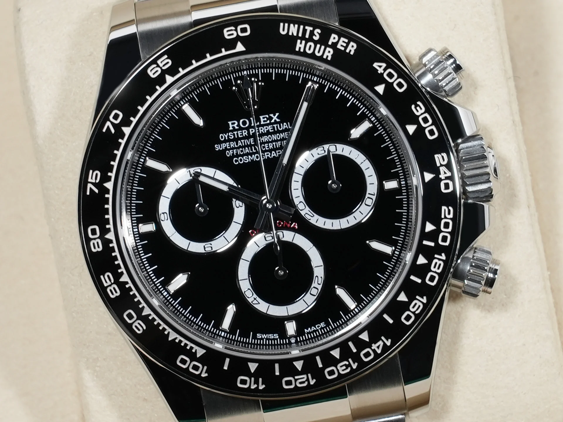 ロレックス デイトナ Ref.126500LN ステンレススチール ブラック文字盤 - Image 3