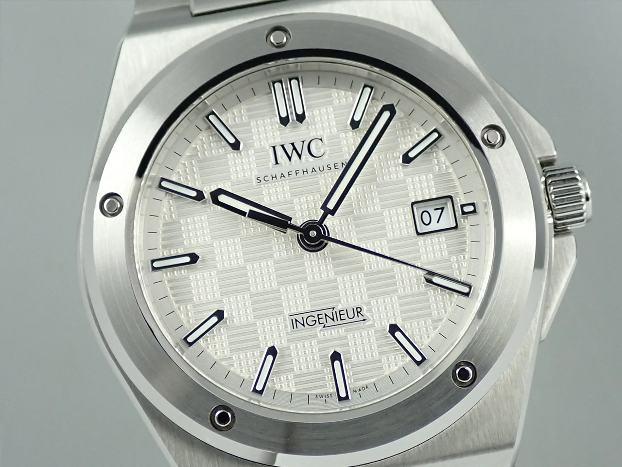 IWC インヂュニア オートマティック 40 Ref.IW328902 ホワイト文字盤 美品 P0001771 - Image 3