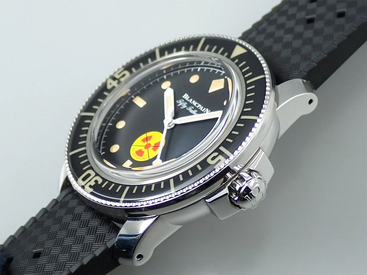 ブランパン フィフティ ファゾムス ノーラド Ref.5008D-1130-B64A ブラック文字盤 中古 P2YA8497 - Image 4