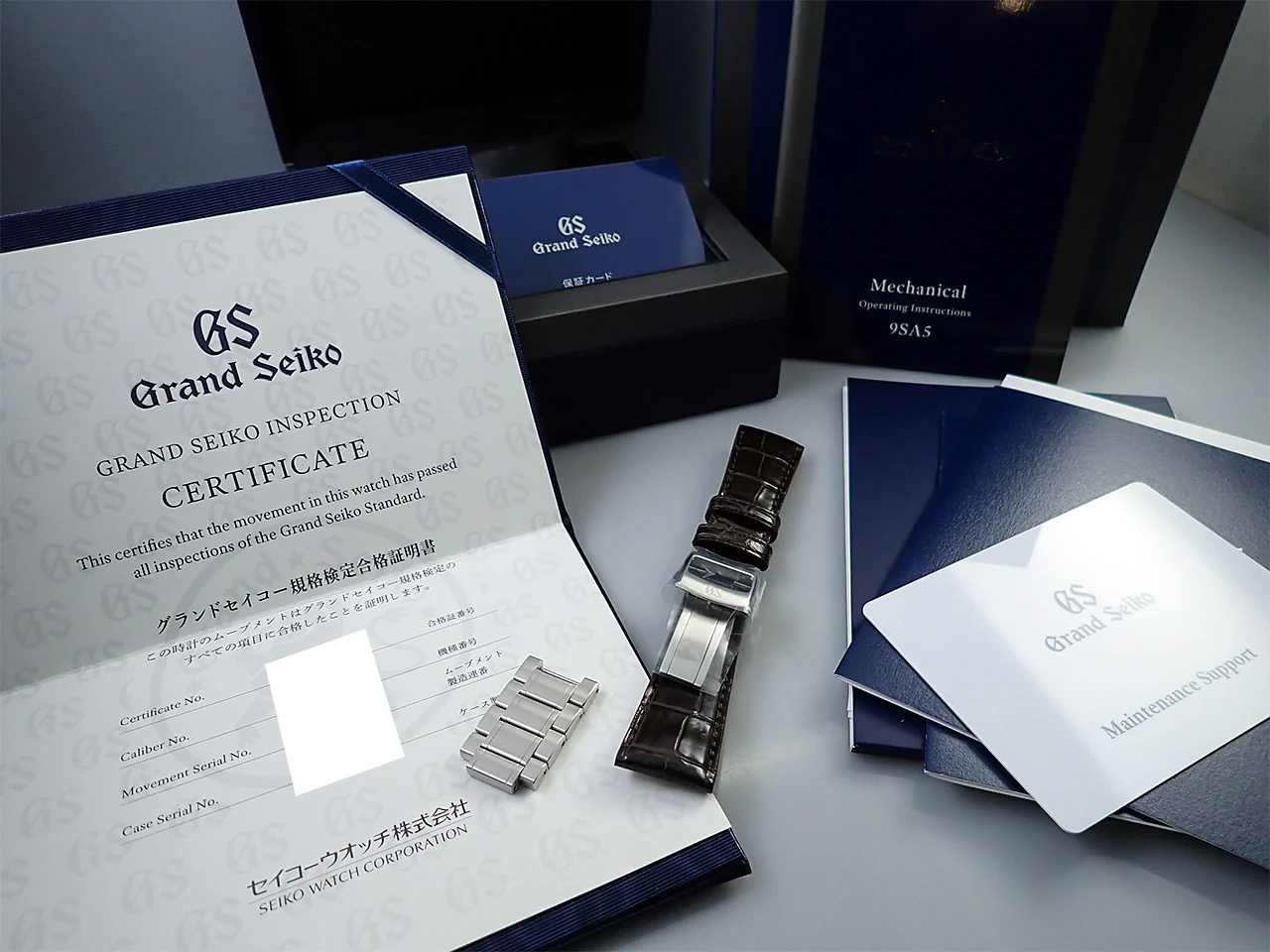 グランドセイコー エボリューション9 和光限定 Ref.SLGH015 御影石文字盤 未使用 P3UM8906 - Image 9