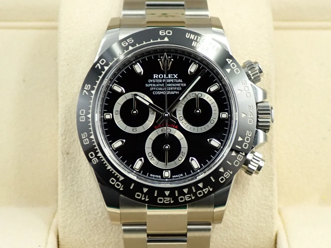 ロレックス デイトナ Ref.116500LN ステンレススチール ブラック文字盤 - Image 2