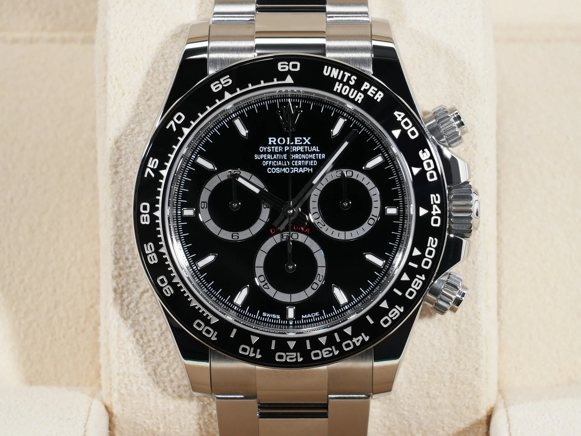 ロレックス デイトナ Ref.126500LN ステンレススチール ブラック文字盤 - Image 2