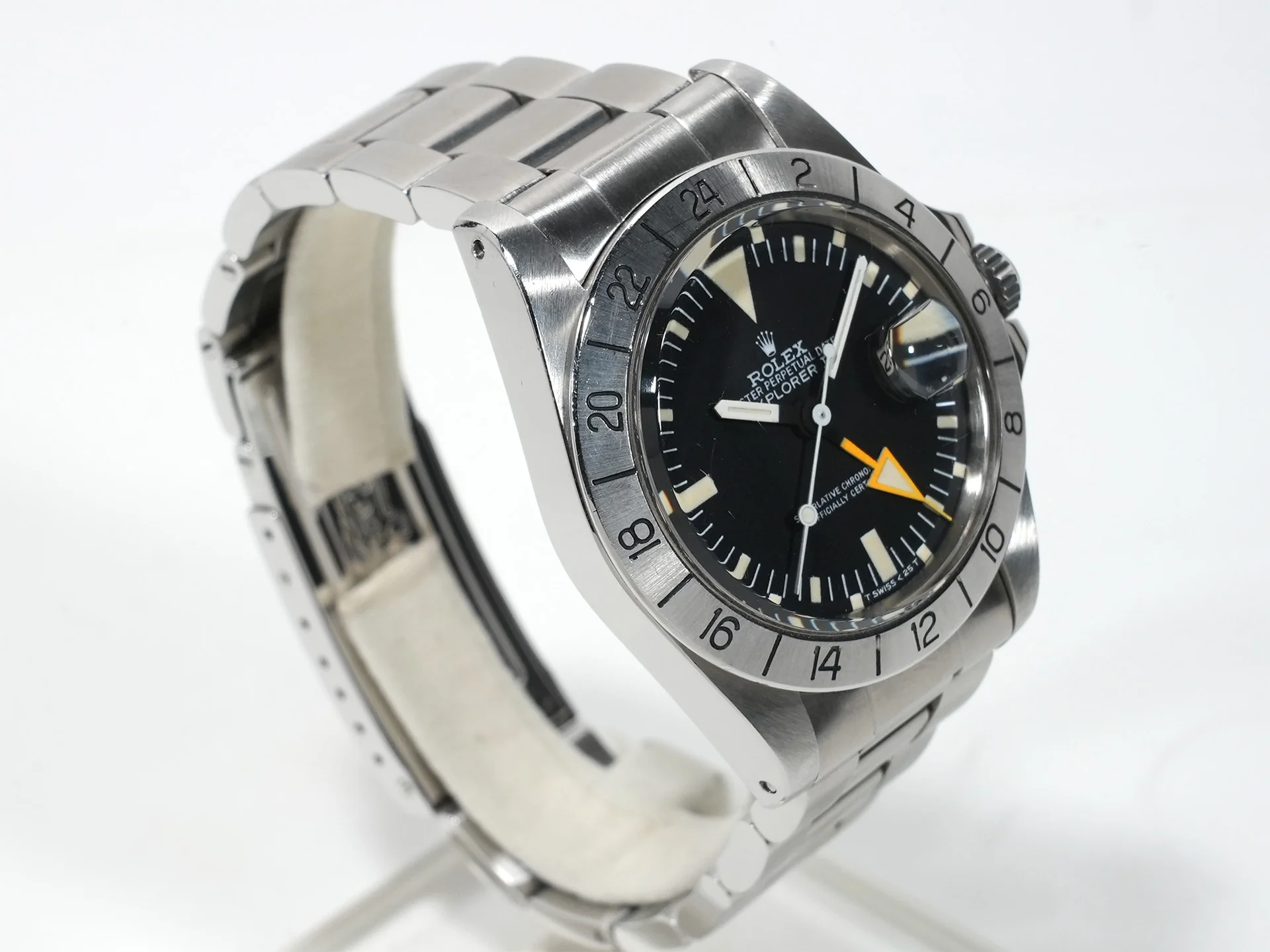 ロレックス エクスプローラーII Ref.1655 ステンレススチール ブラック文字盤 オイスターブレスレット 中古 p5fo4rri - Image 5