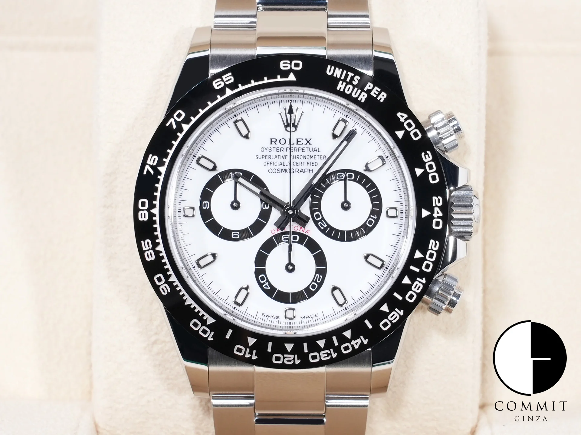 ロレックス デイトナ Ref.116500LN ステンレススチール ホワイト文字盤