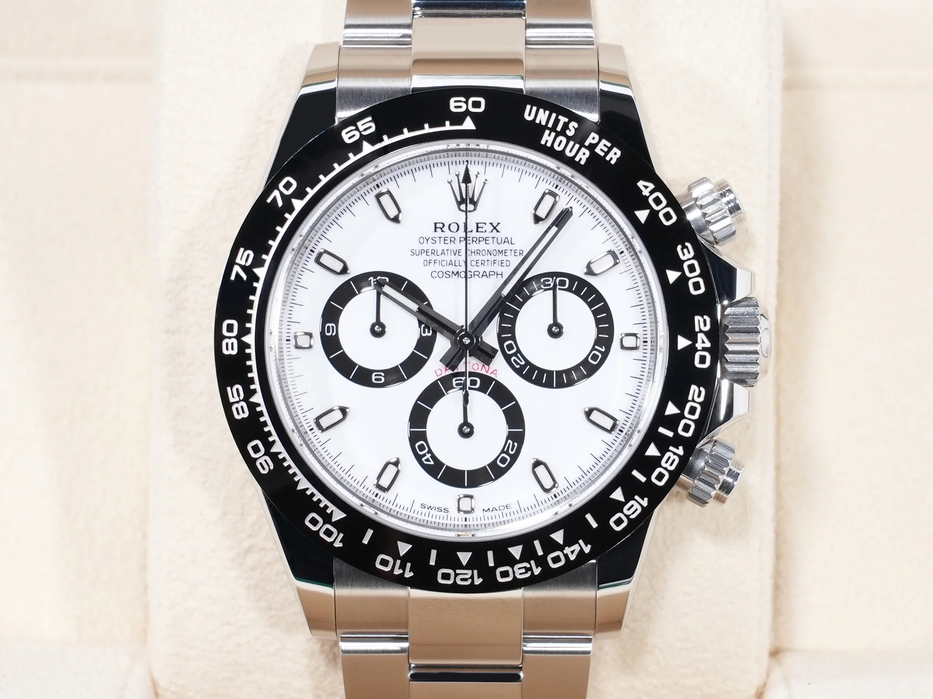 ロレックス デイトナ Ref.116500LN ステンレススチール ホワイト文字盤 - Image 2