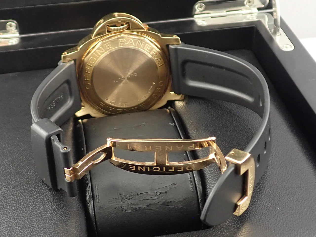 パネライ ルミノール マリーナ Ref.PAM00140 ブラックカーボン文字盤 中古 P5X7M3PC - Image 8
