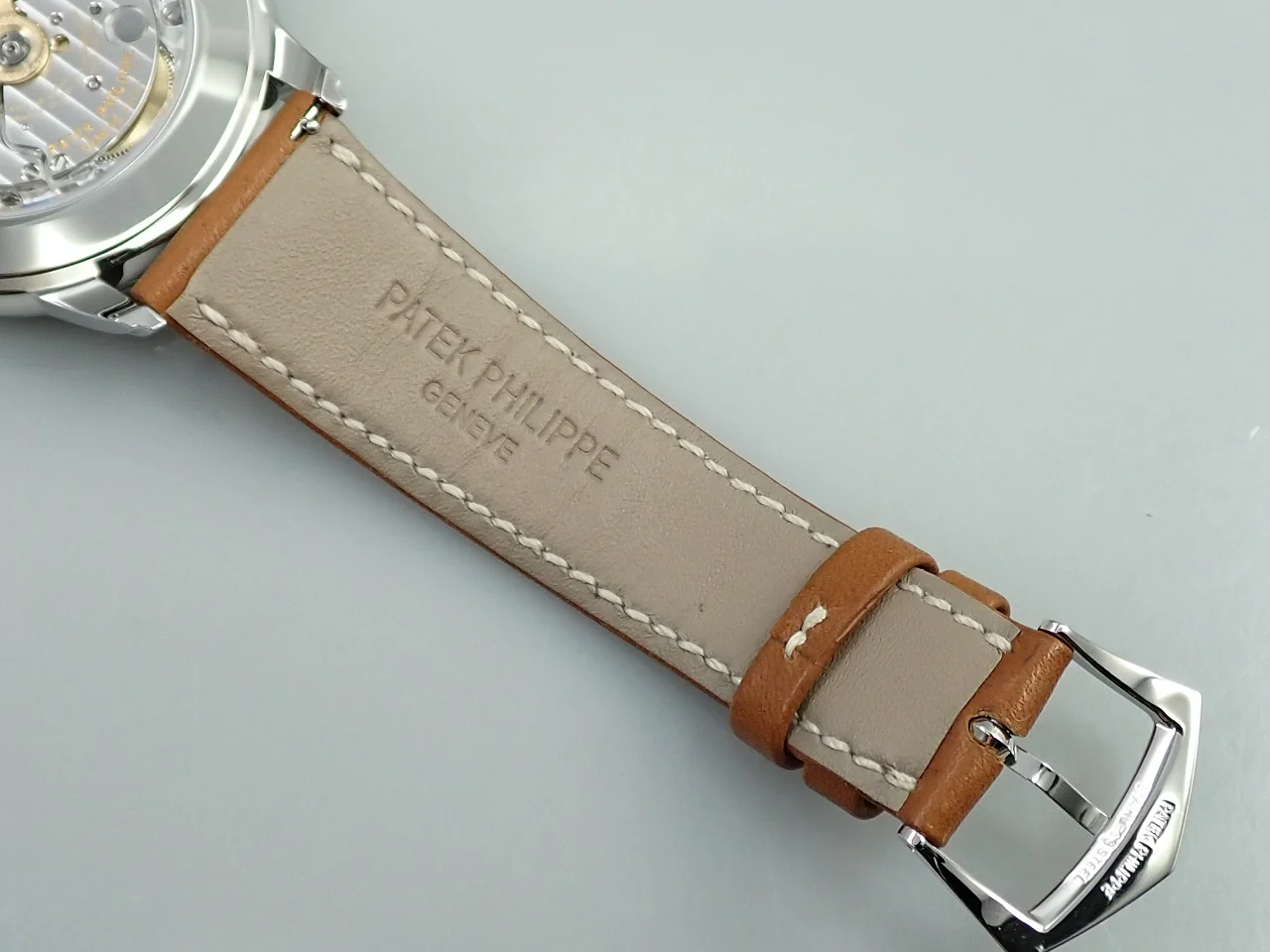パテックフィリップ カラトラバ ウィークリーカレンダー Ref.5212A-001 ステンレススチール シルバー文字盤 - Image 8
