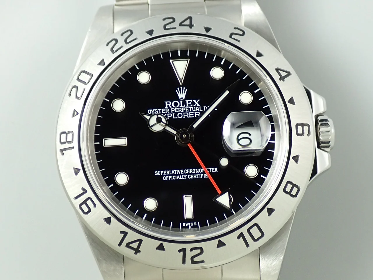 ロレックス エクスプローラーII Ref.16570 ステンレススチール ブラック文字盤 - Image 3