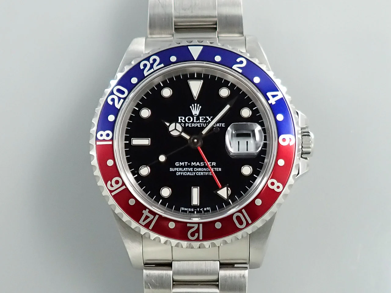 ロレックス GMTマスター Ref.16700 ステンレススチール ブラック文字盤 オイスターブレスレット - Image 2