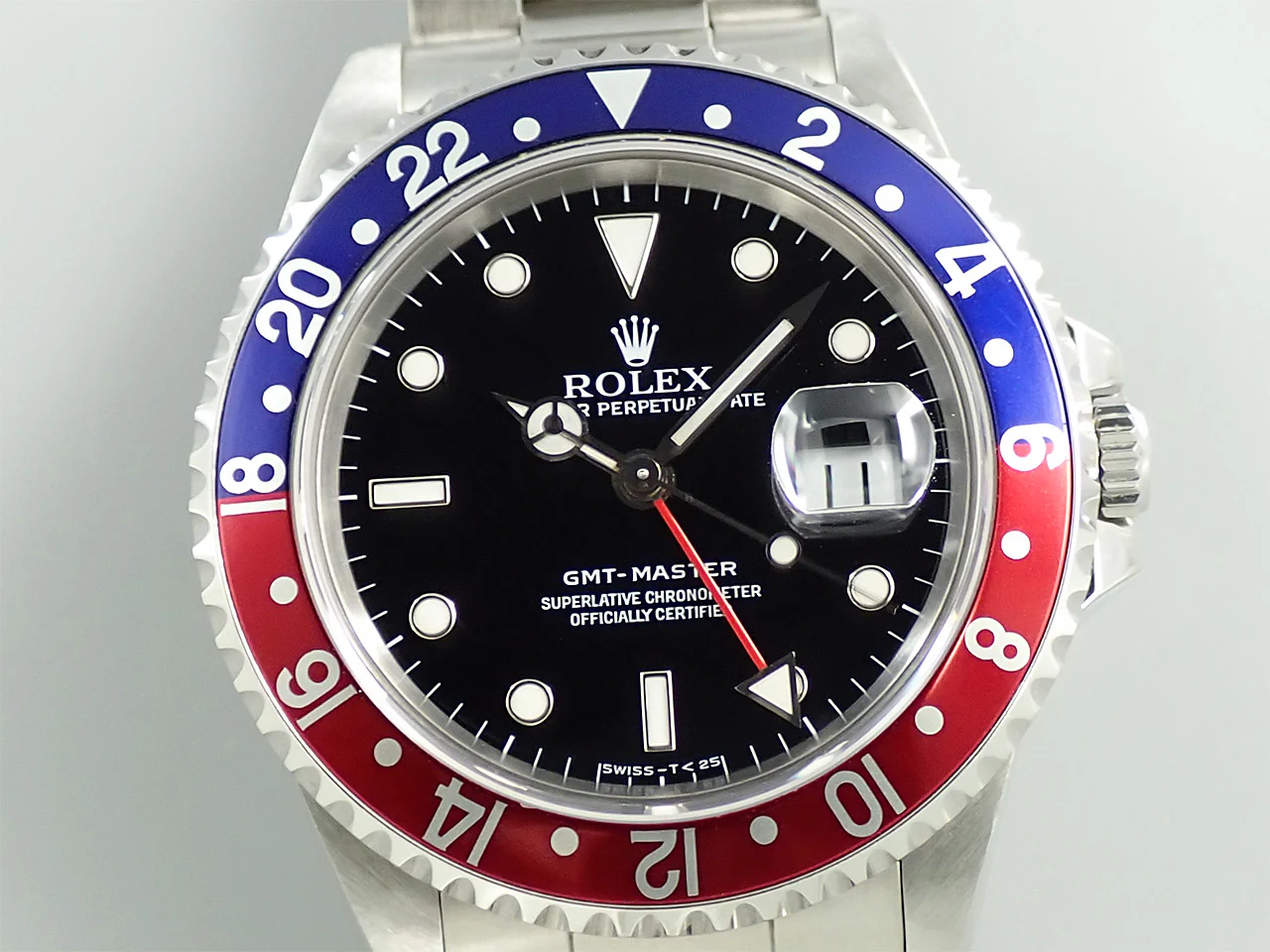 ロレックス GMTマスター Ref.16700 ステンレススチール ブラック文字盤 オイスターブレスレット - Image 3