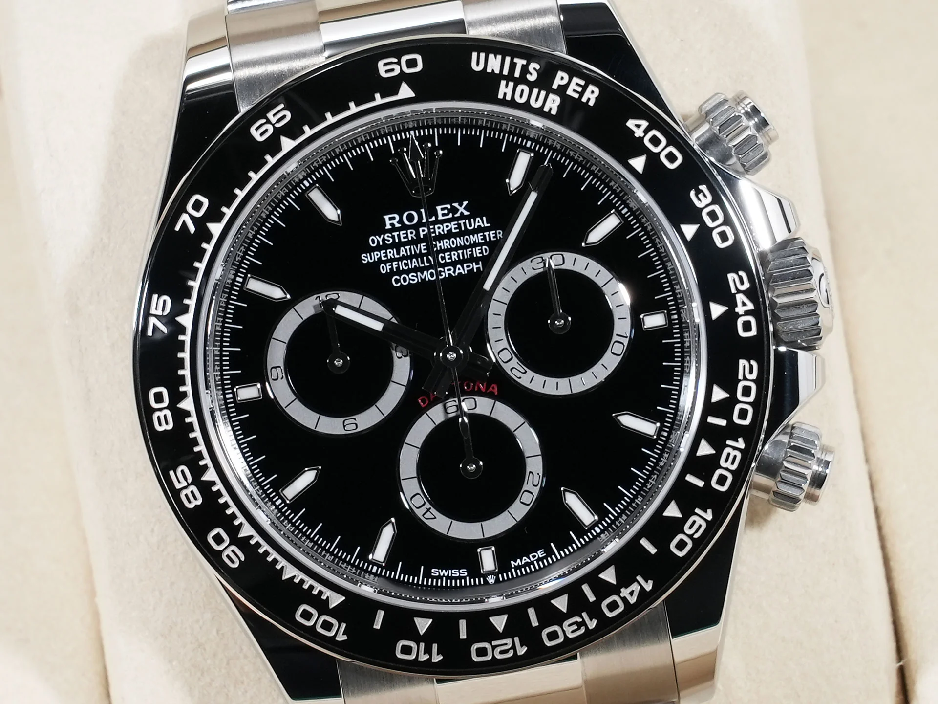 ロレックス デイトナ Ref.126500LN ステンレススチール ブラック文字盤 - Image 3