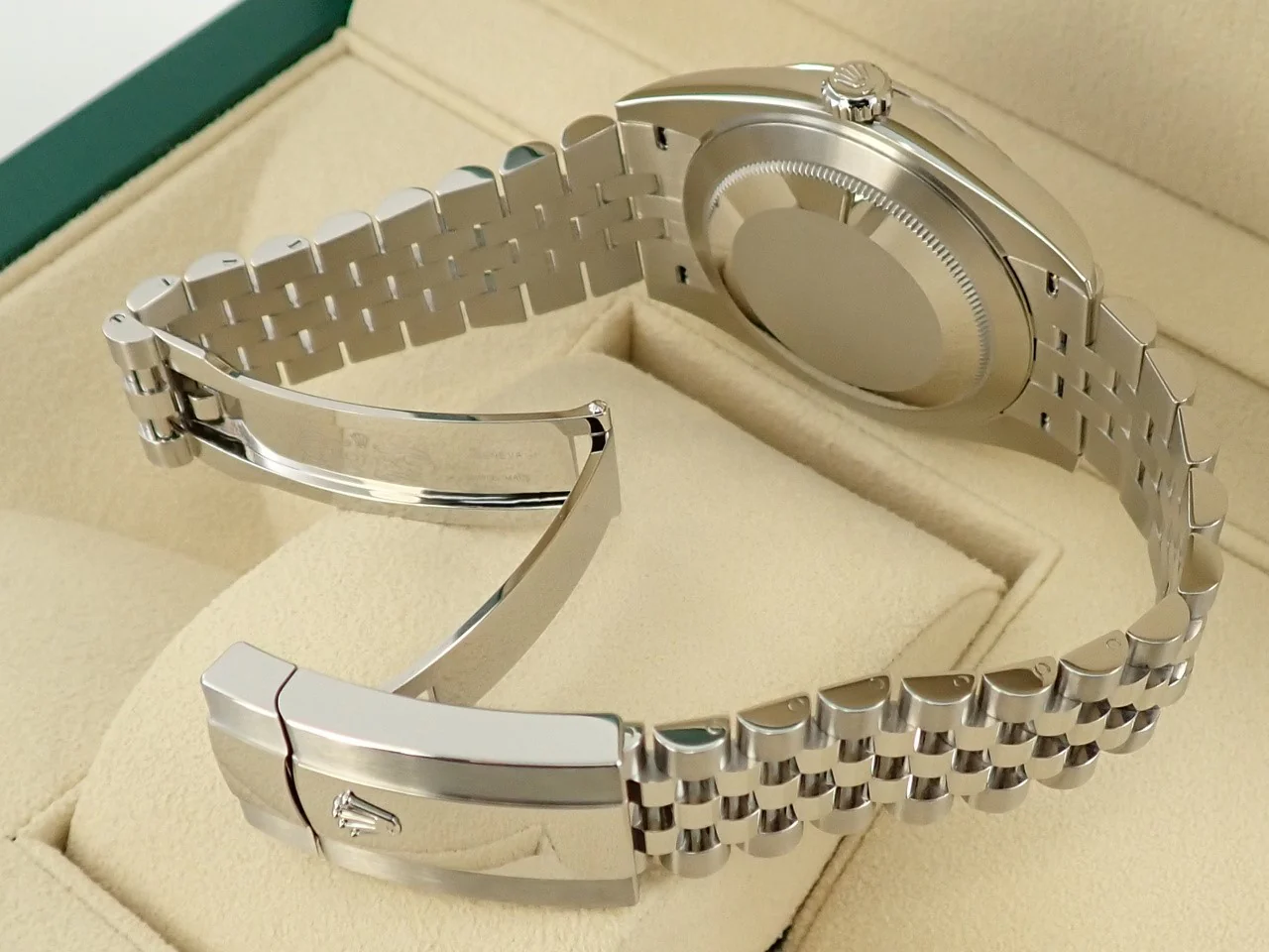 ロレックス デイトジャスト41 Ref.126334 ステンレススチール/ホワイトゴールド スレート文字盤 ジュビリーブレスレット 未使用 P8TZ5042 - Image 7