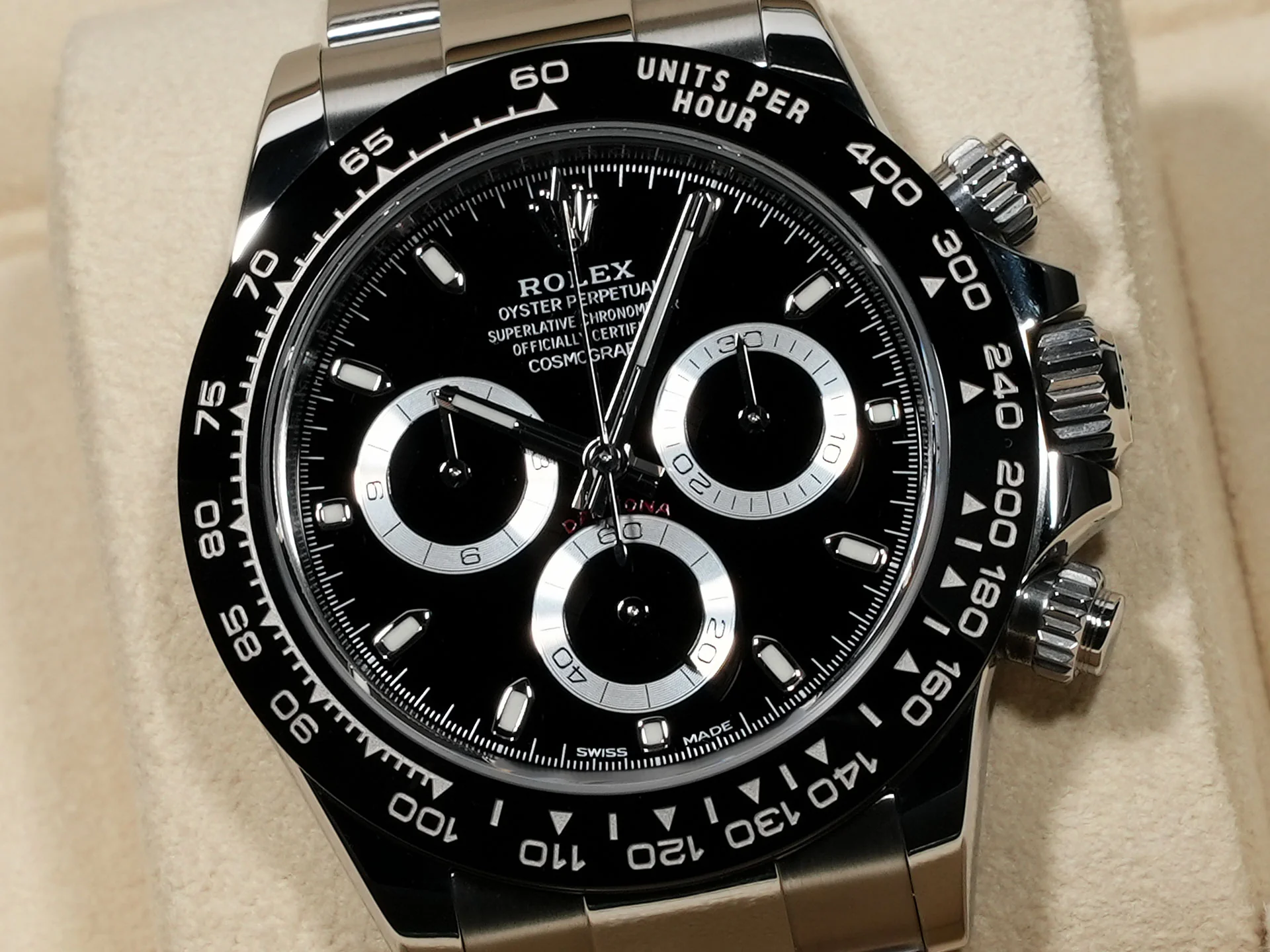 ロレックス デイトナ Ref.116500LN ステンレススチール ブラック文字盤 - Image 3