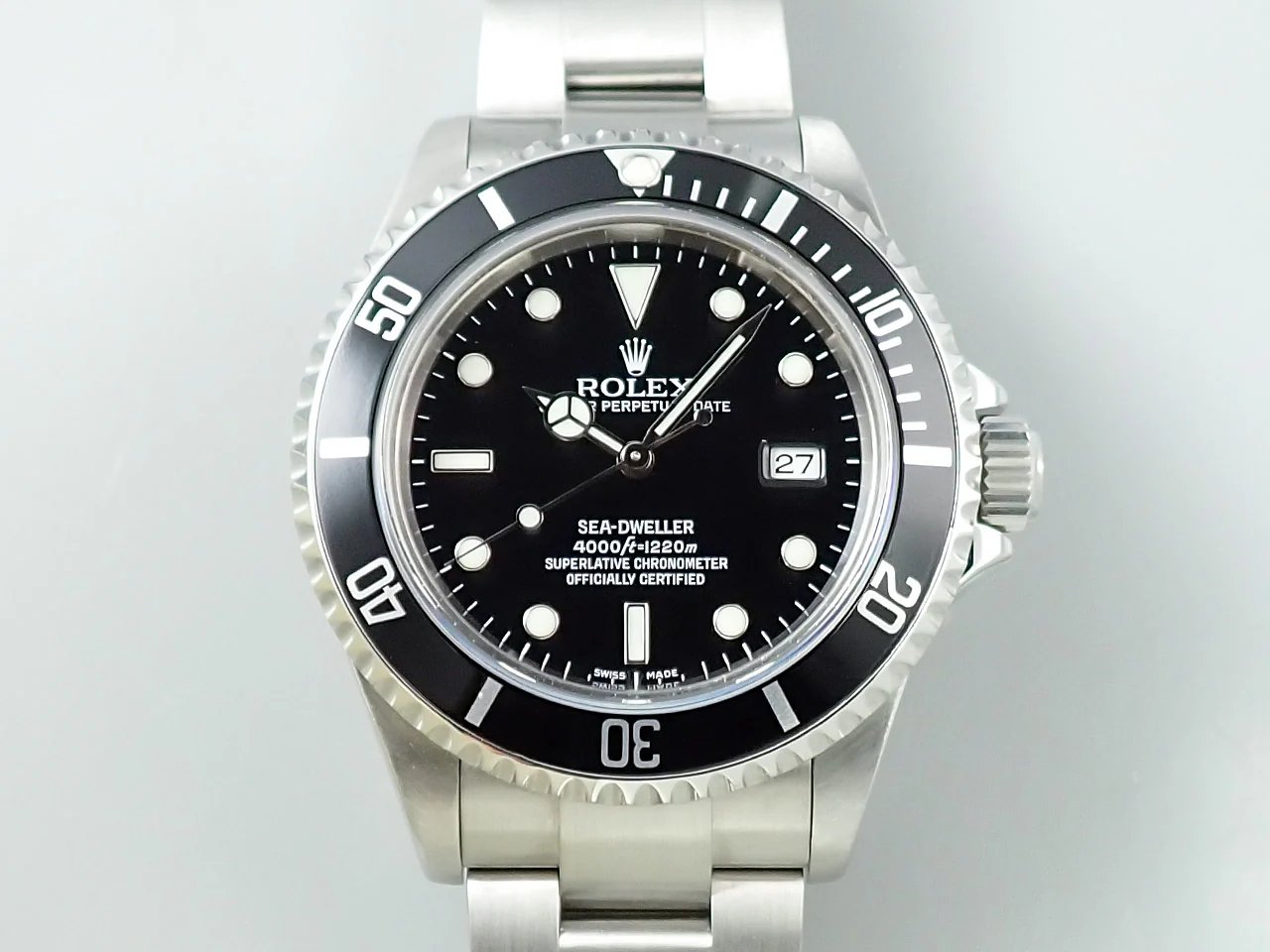 ロレックス シードゥエラー Ref.16600 ステンレススチール ブラック文字盤 - Image 2