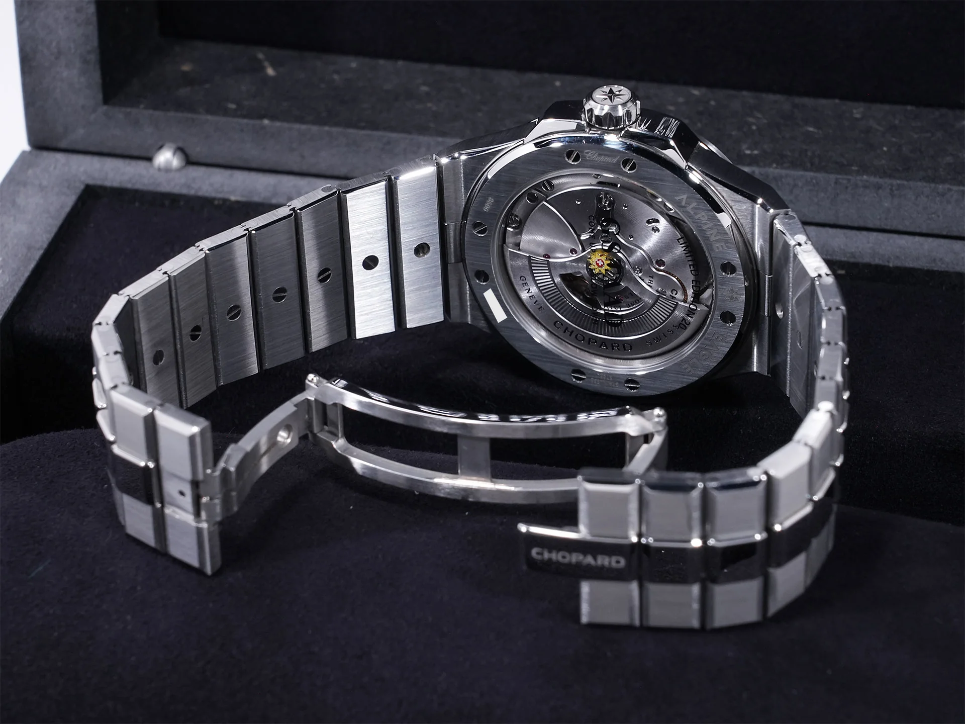 ショパール アルパインイーグル Ref.298600-3009 SS シルバー文字盤 中古 pmdy8zn9 - Image 8