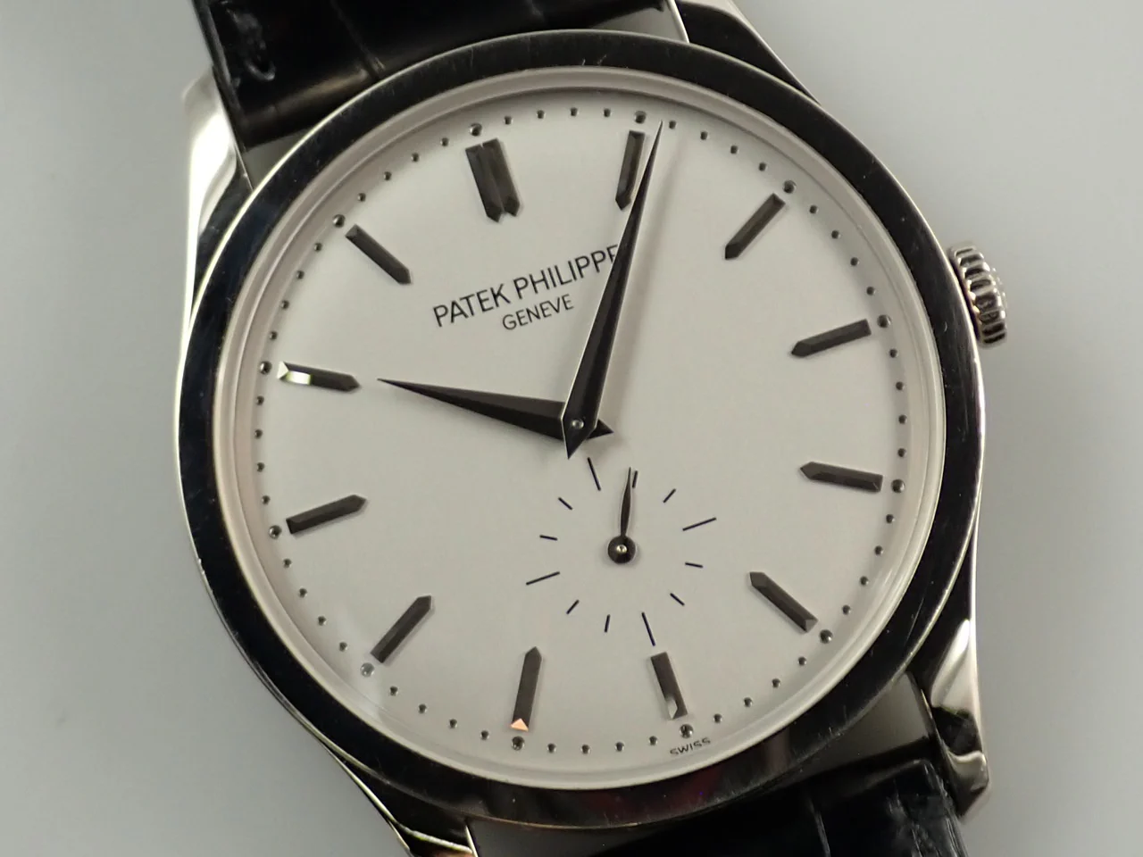 パテックフィリップ カラトラバ Ref.5196G-001 ホワイトゴールド シルバー文字盤 - Image 3