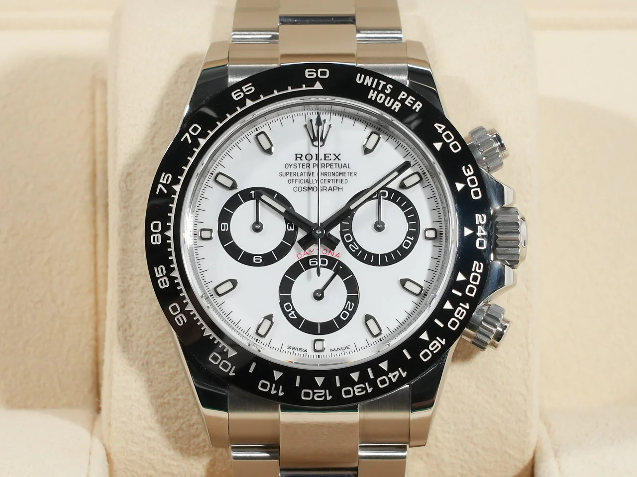 ロレックス デイトナ Ref.116500LN ステンレススチール ホワイト文字盤 - Image 2