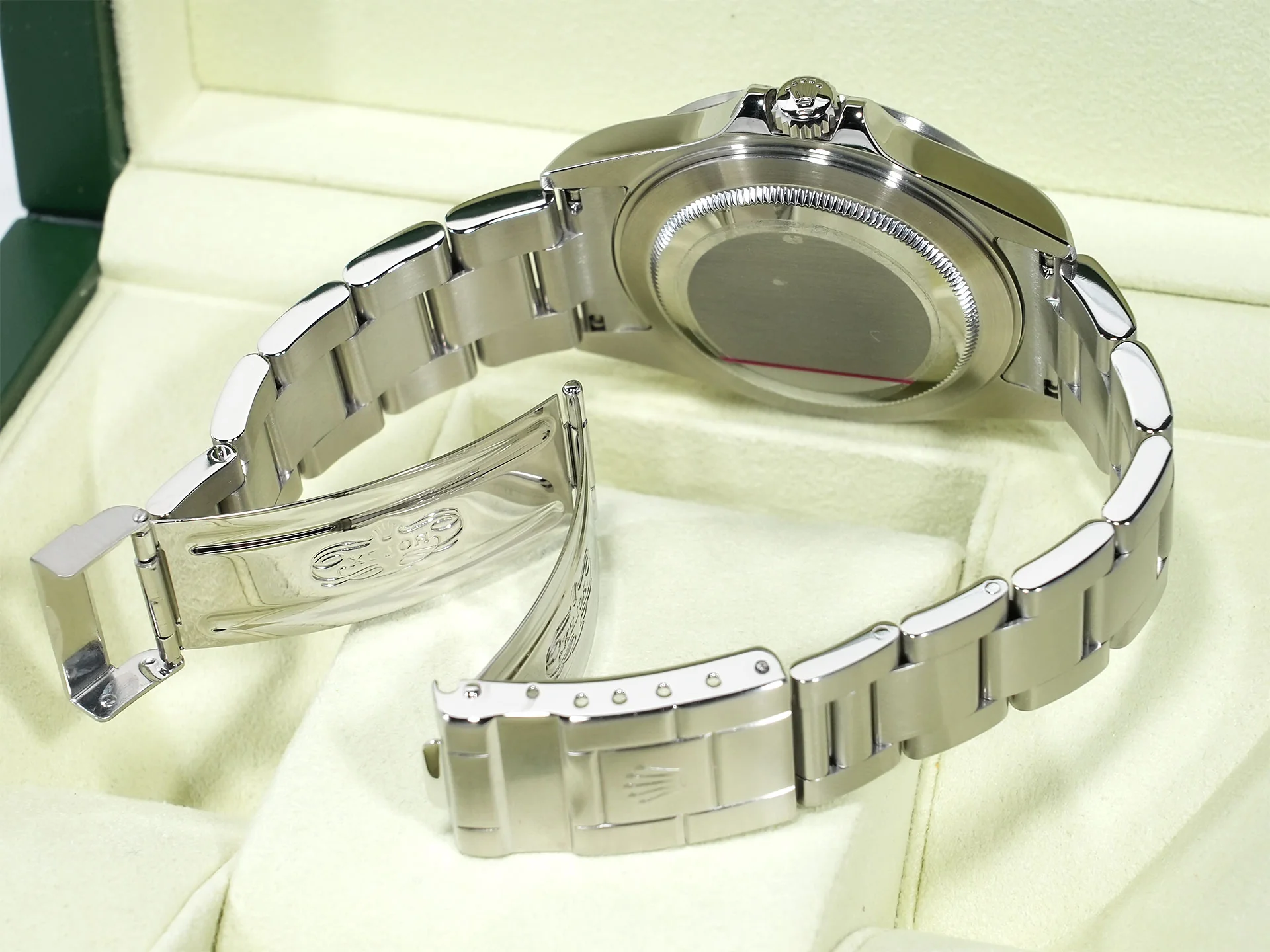 ロレックス エクスプローラーII Ref.16570 ステンレススチール ブラック文字盤 オイスターブレスレット 美品 ppkuof5x - Image 8