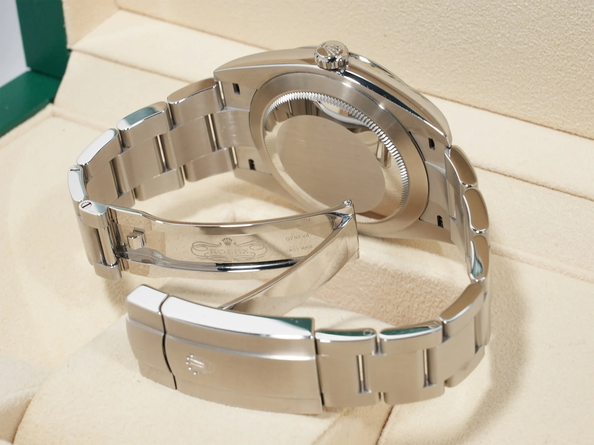ロレックス オイスターパーペチュアル41 Ref.124300 ステンレススチール グリーン文字盤 - Image 8