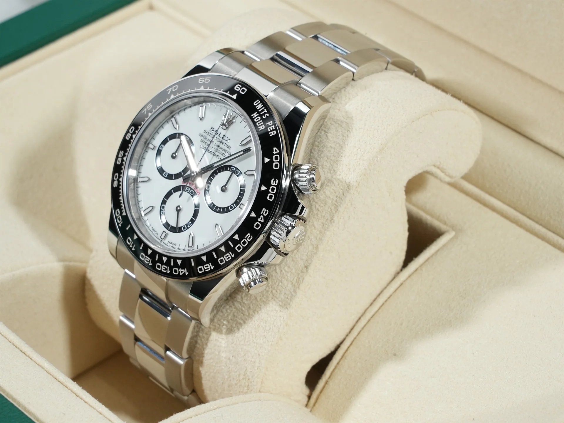 ロレックス デイトナ Ref.126500LN ステンレススチール ホワイト文字盤 - Image 4