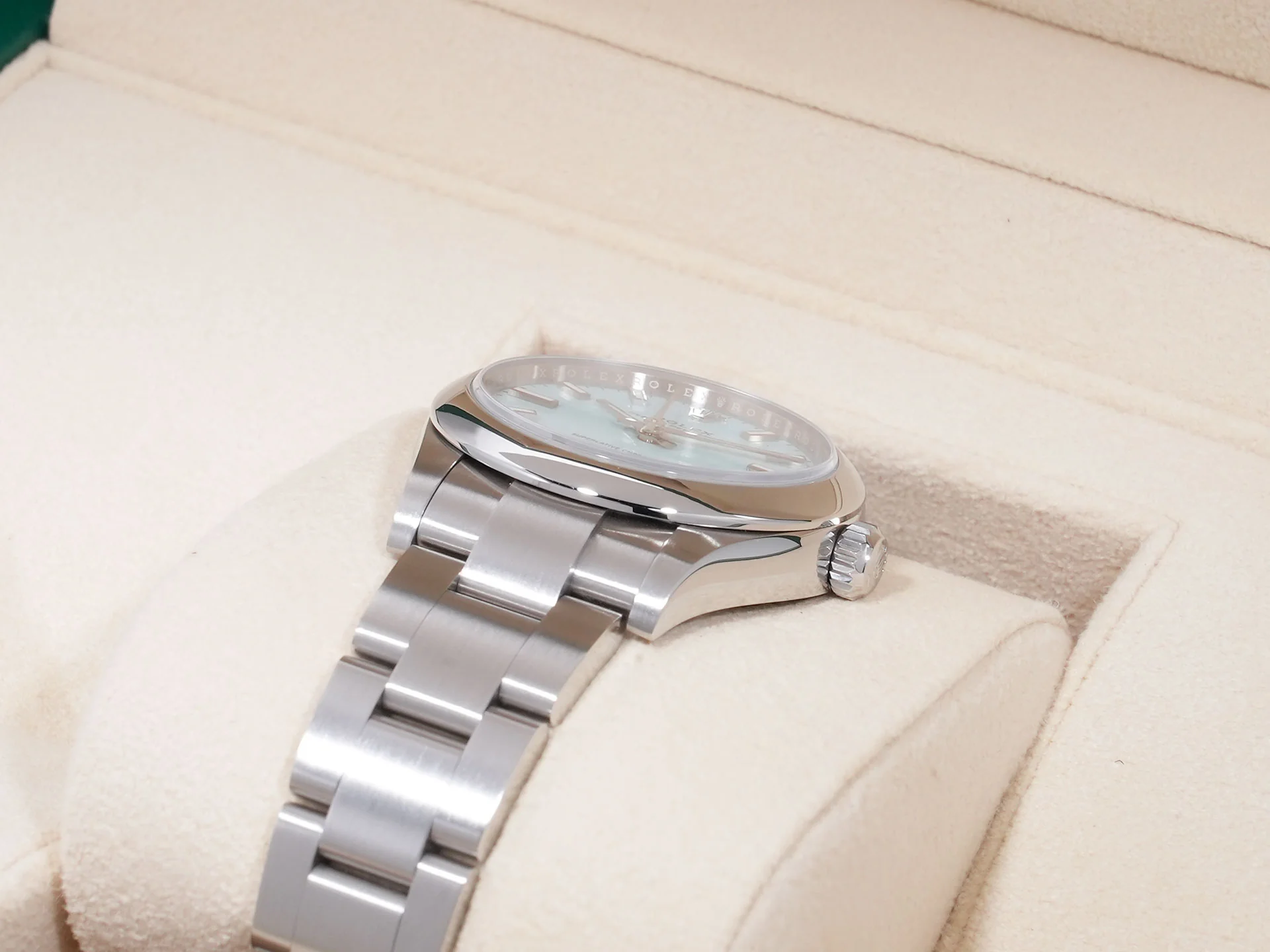 ロレックス オイスターパーペチュアル31 Ref.277200 ステンレススチール ターコイズ文字盤 - Image 6