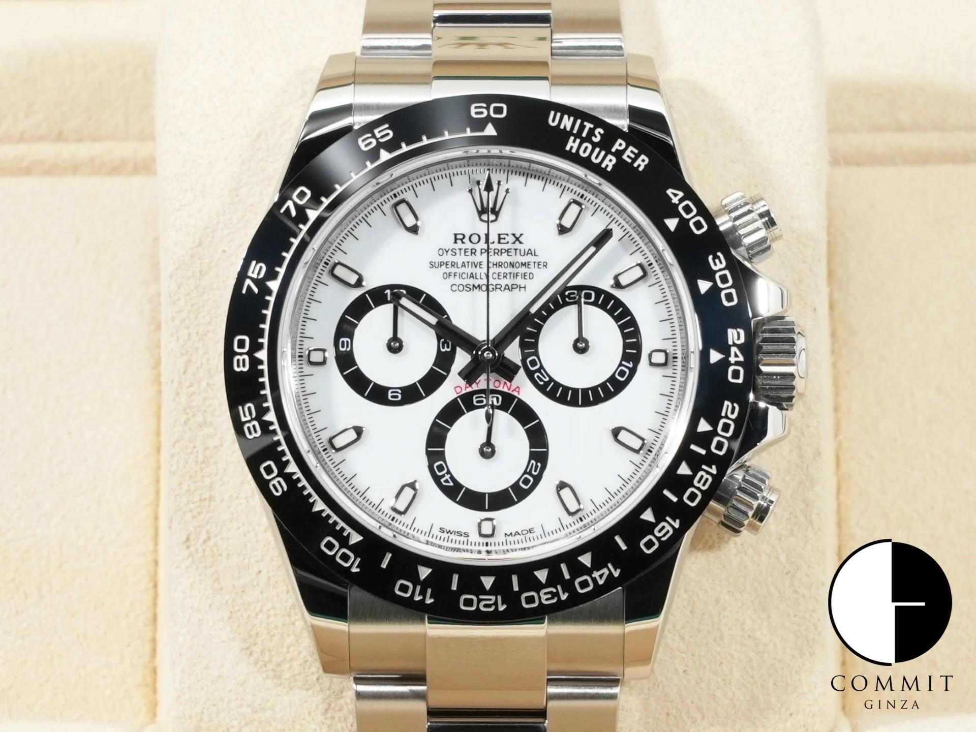 ロレックス デイトナ Ref.116500LN ステンレススチール ホワイト文字盤