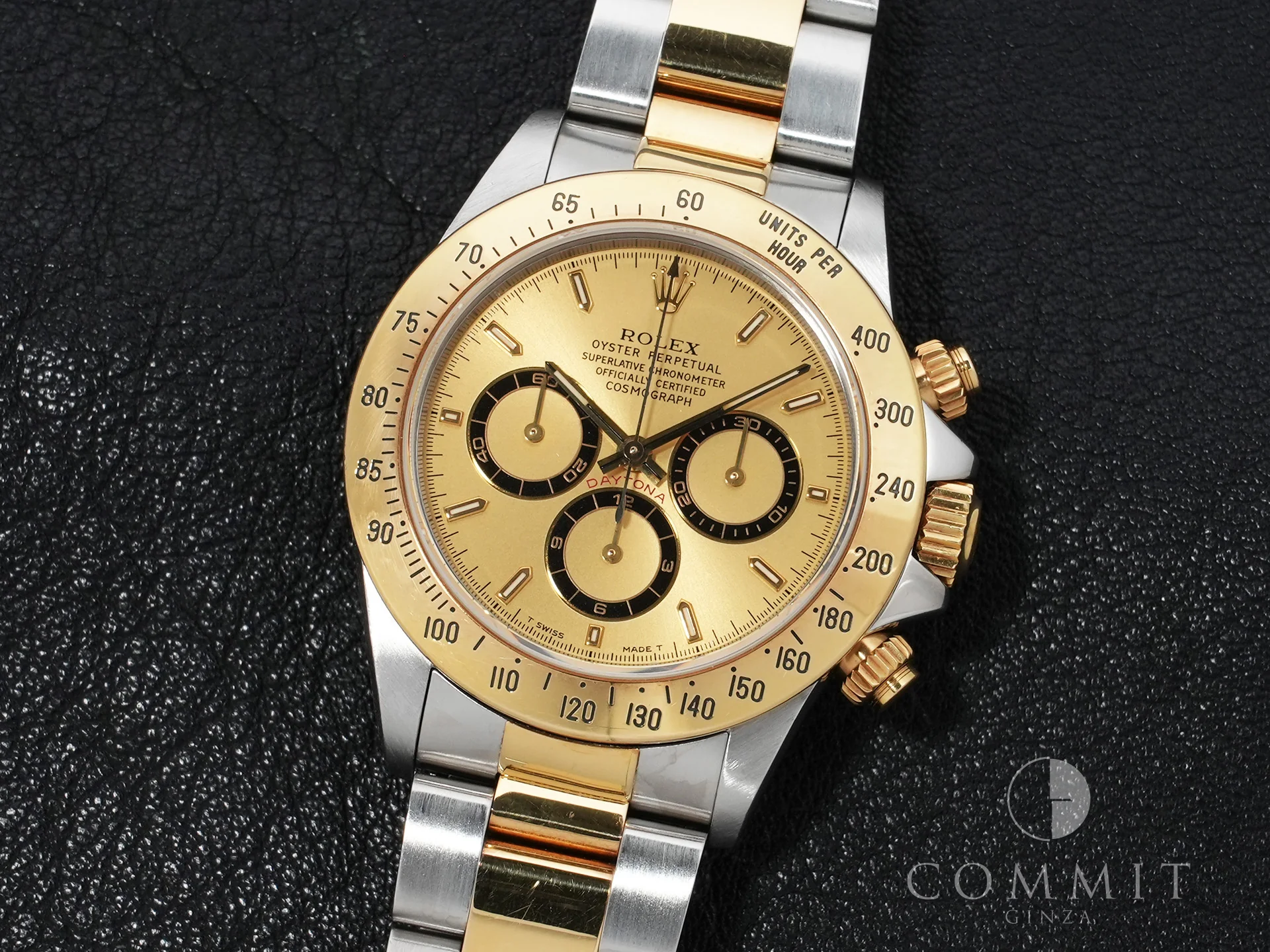 ロレックス デイトナ エルプリメロ Ref.16523 ステンレススチール/イエローゴールド シャンパン文字盤 中古 pwu4e8jg - Image 10