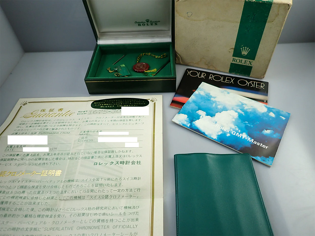 ロレックス GMTマスター Ref.1675 ステンレススチール ブラック文字盤 オイスターブレスレット - Image 10