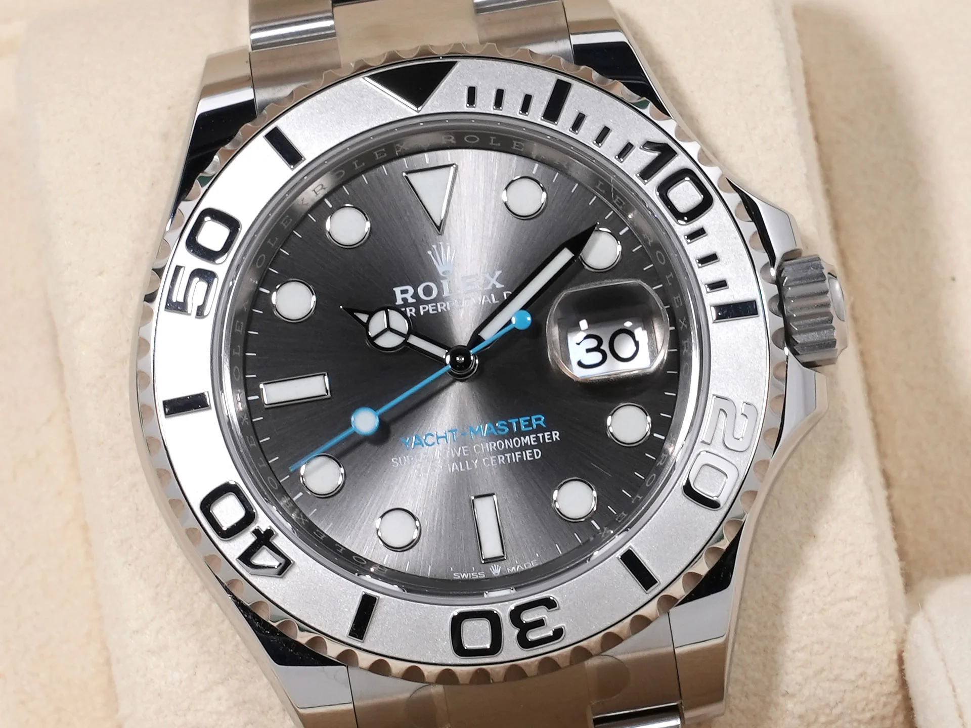 ロレックス ヨットマスター40 Ref.126622 ステンレススチール/プラチナ スレート文字盤 美中古 pyweqhs8 - Image 3