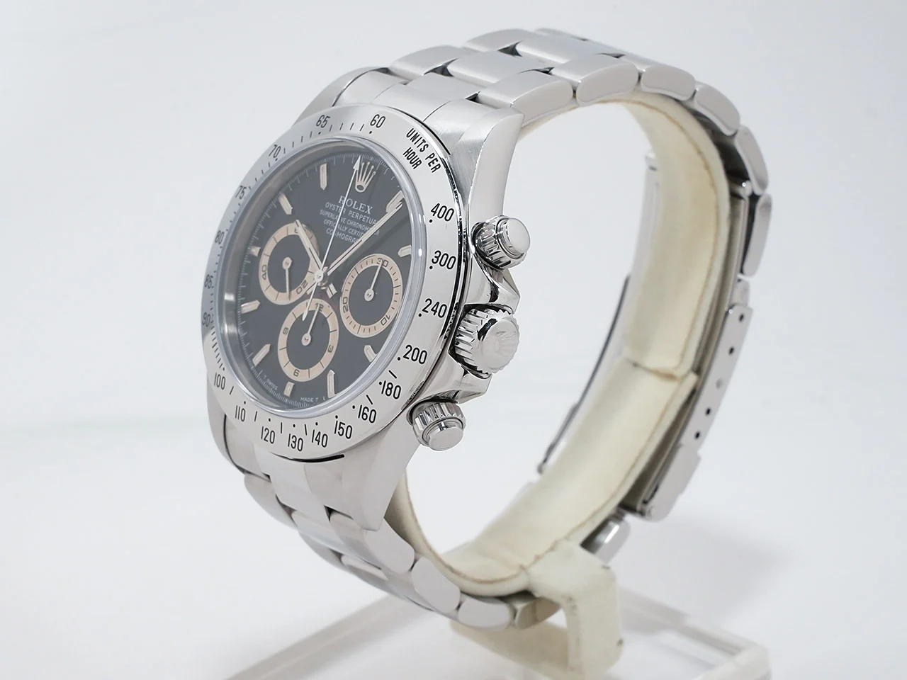 ロレックス デイトナ エルプリメロ Ref.16520 ステンレススチール ブラック文字盤 - Image 4