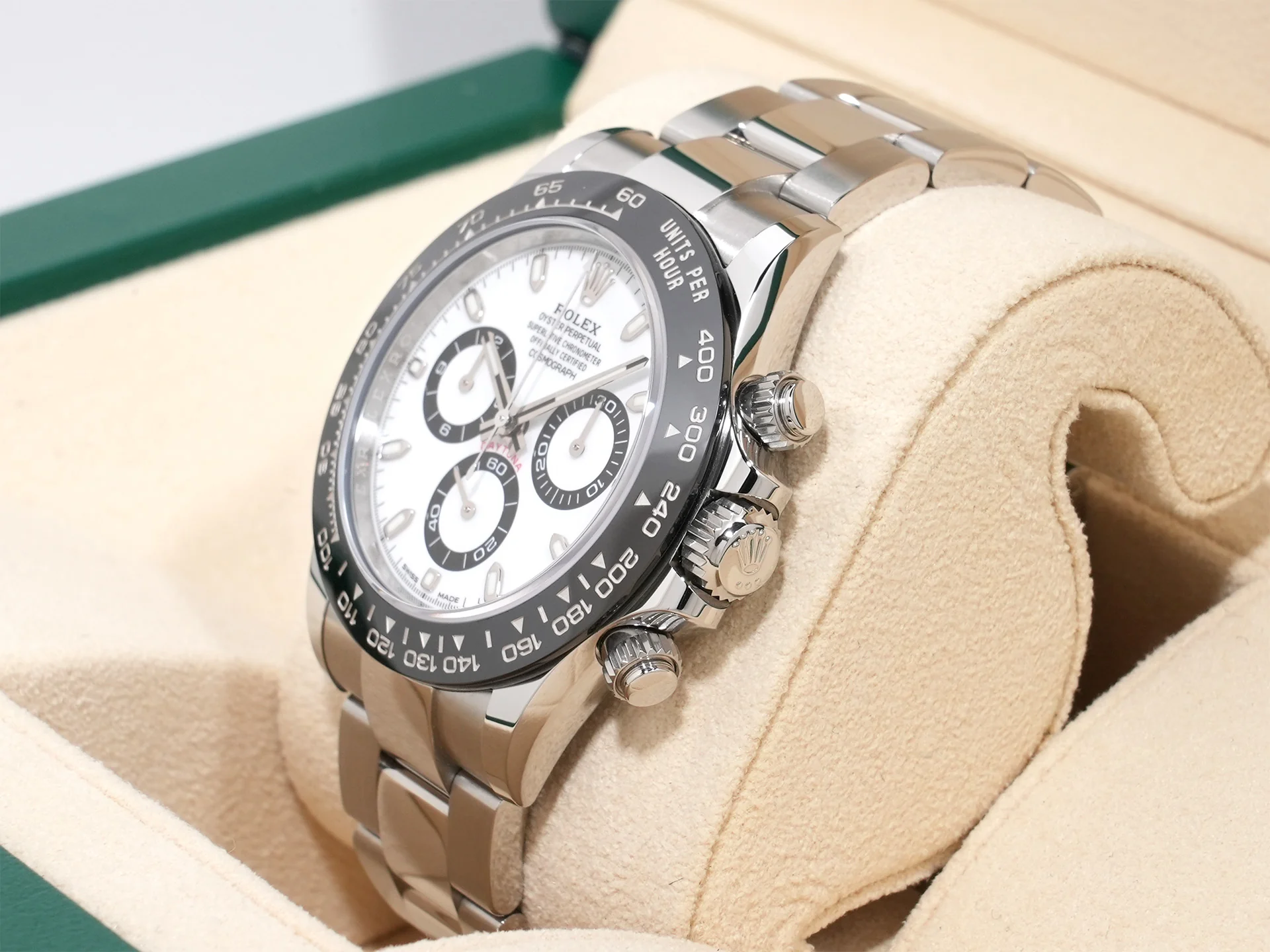 ロレックス デイトナ Ref.116500LN ステンレススチール ホワイト文字盤 - Image 4