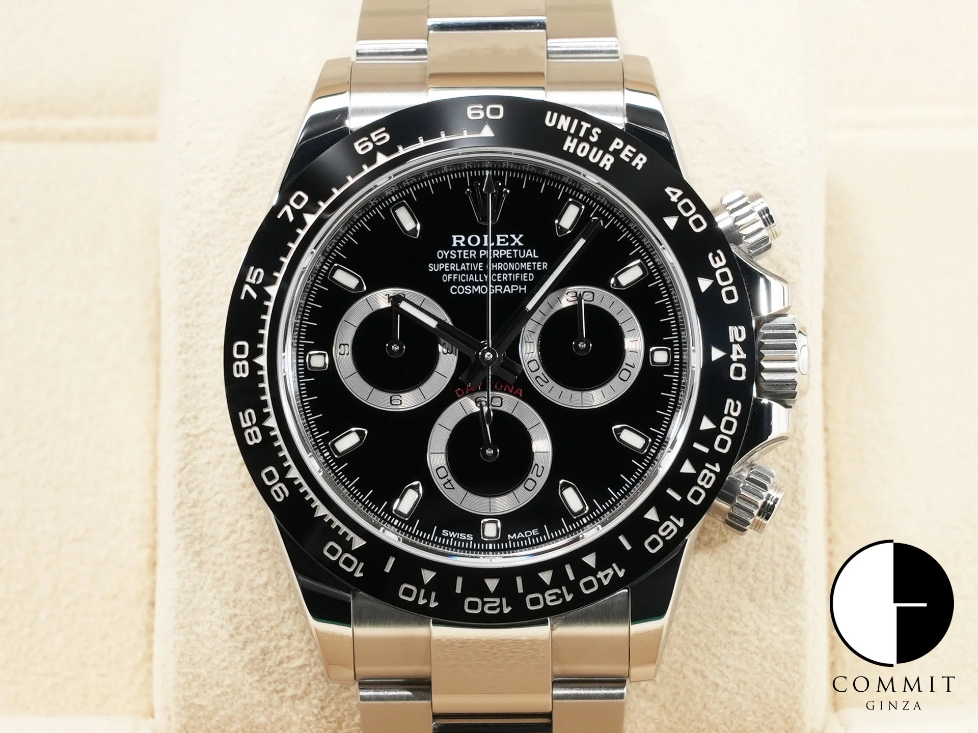 ロレックス デイトナ Ref.116500LN ステンレススチール ブラック文字盤