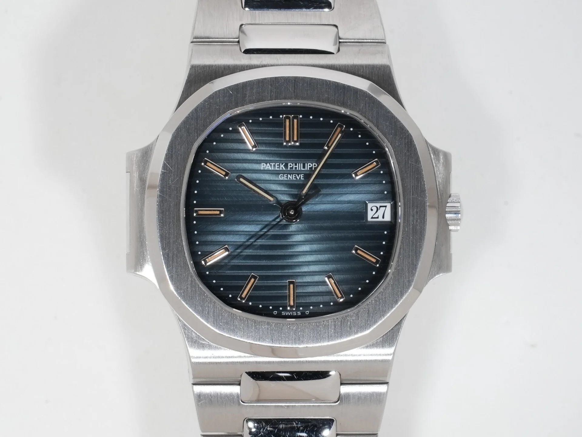 パテックフィリップ ノーチラス Ref.3800/001 ステンレススチール ブルー文字盤 - Image 2