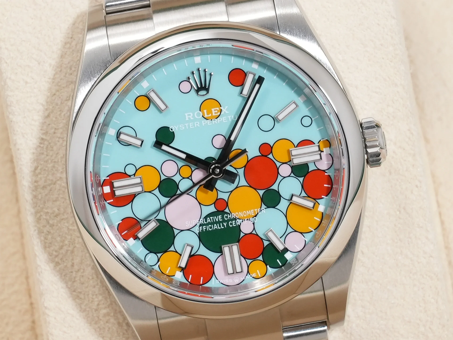ロレックス オイスターパーペチュアル36 Ref.126000 ステンレススチール セレブレーションモチーフ文字盤 - Image 3
