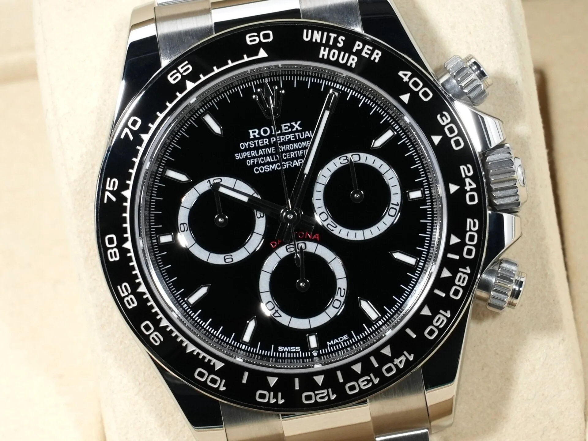ロレックス デイトナ Ref.126500LN ステンレススチール ブラック文字盤 未使用 qd62dip4 - Image 3