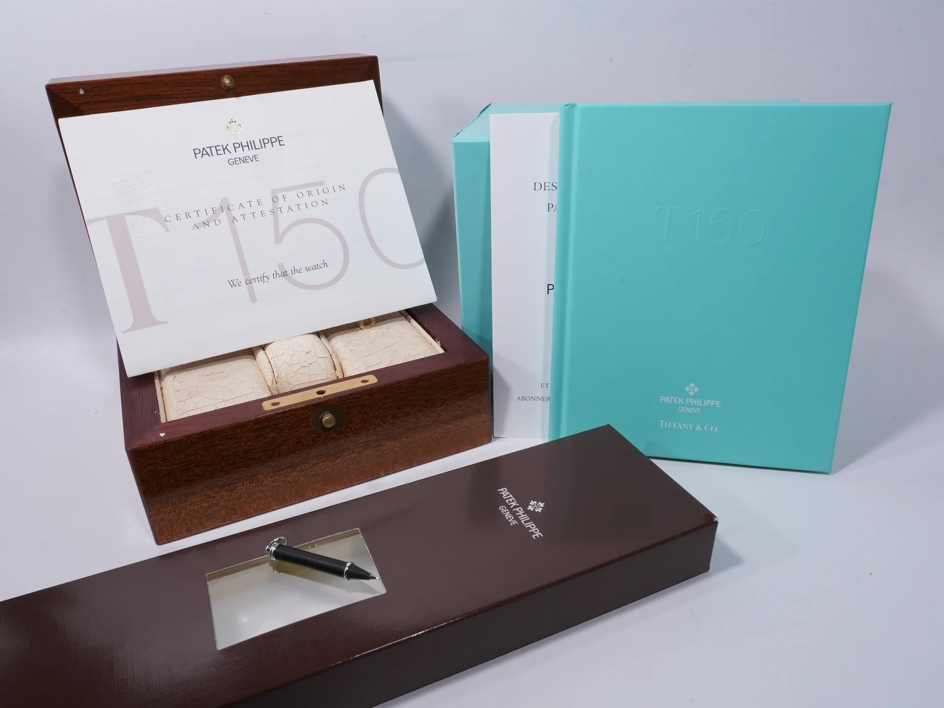 パテックフィリップ アニュアルカレンダー T150 TIFFANY&CO. Ref.5150G ホワイトゴールド シルバー文字盤 美品 qjv9k2yg - Image 13