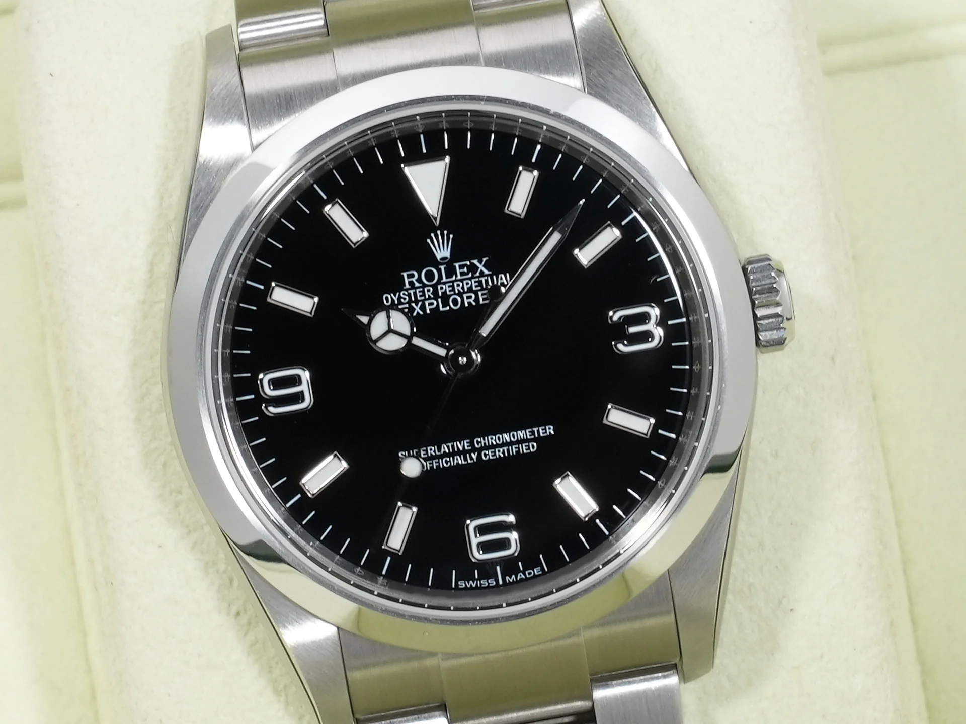ロレックス エクスプローラーI Ref.114270 ステンレススチール ブラック文字盤 オイスターブレスレット 未使用 qmu3g9ea - Image 3