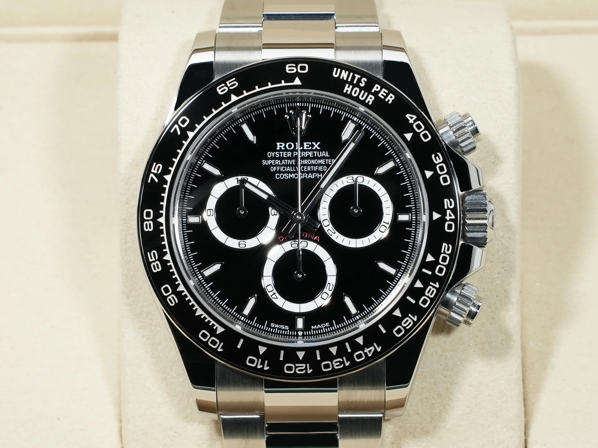 ロレックス デイトナ Ref.126500LN ステンレススチール ブラック文字盤 未使用 qo8y9iwa - Image 2