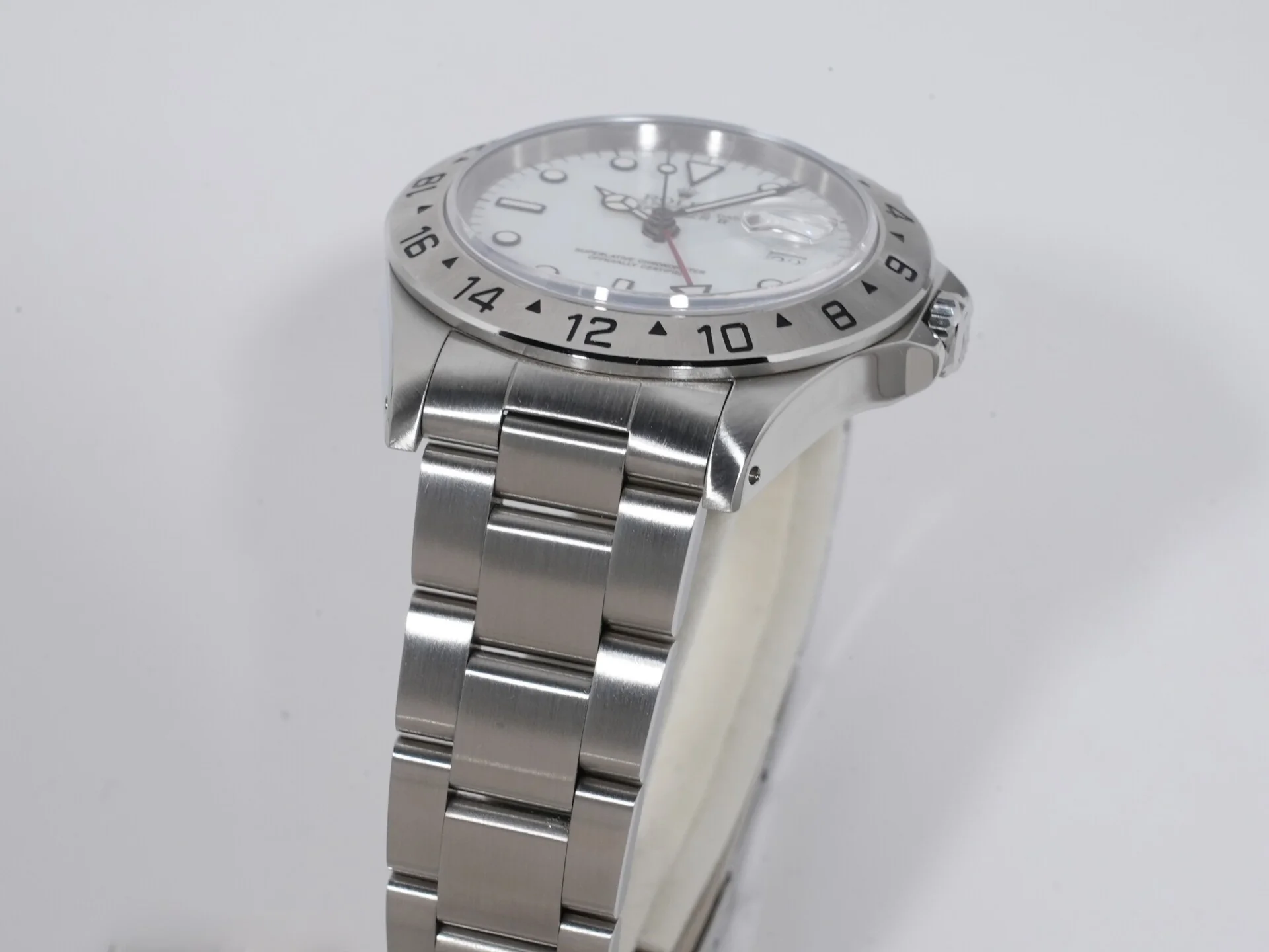 ロレックス エクスプローラーII Ref.16570 ステンレススチール ホワイト文字盤 - Image 6