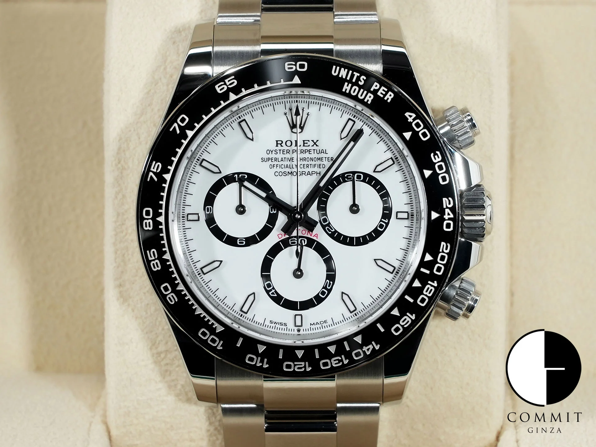 ロレックス デイトナ Ref.126500LN ステンレススチール ホワイト文字盤