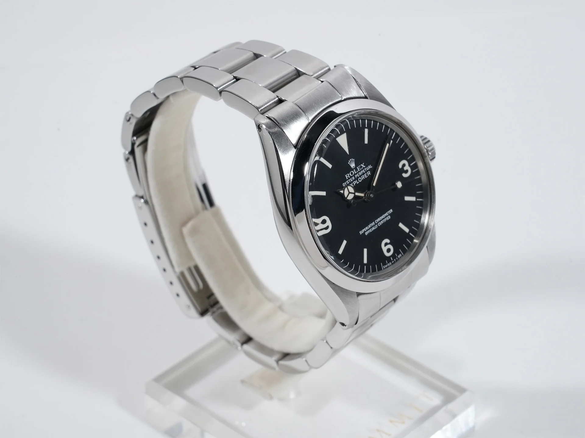 ロレックス エクスプローラーI Ref.1016 ステンレススチール ブラック文字盤 中古 qwgphezi - Image 5