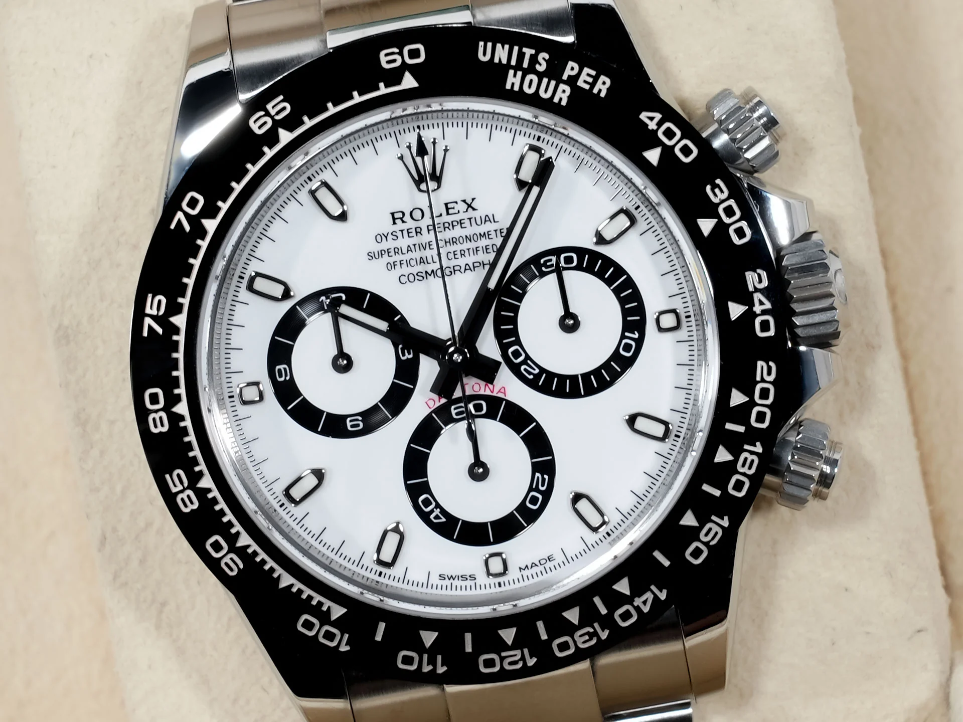 ロレックス デイトナ Ref.116500LN ステンレススチール ホワイト文字盤 - Image 3