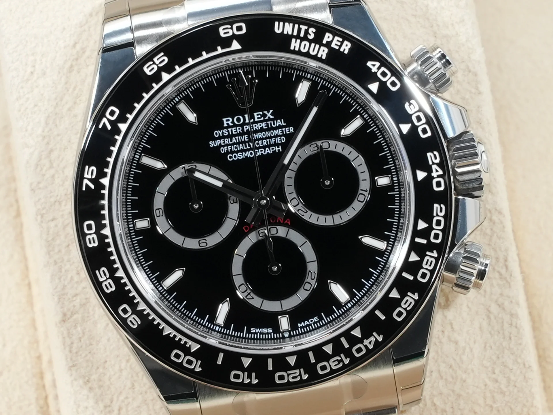ロレックス デイトナ Ref.126500LN ステンレススチール ブラック文字盤 - Image 3