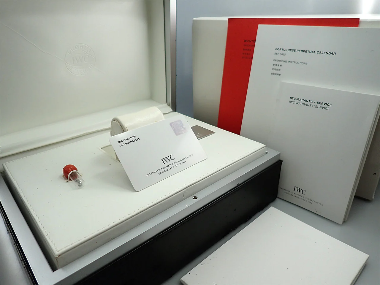 IWC ポルトギーゼ パーペチュアルカレンダー Ref.IW502220 ブルー文字盤 中古 R33V3188 - Image 9
