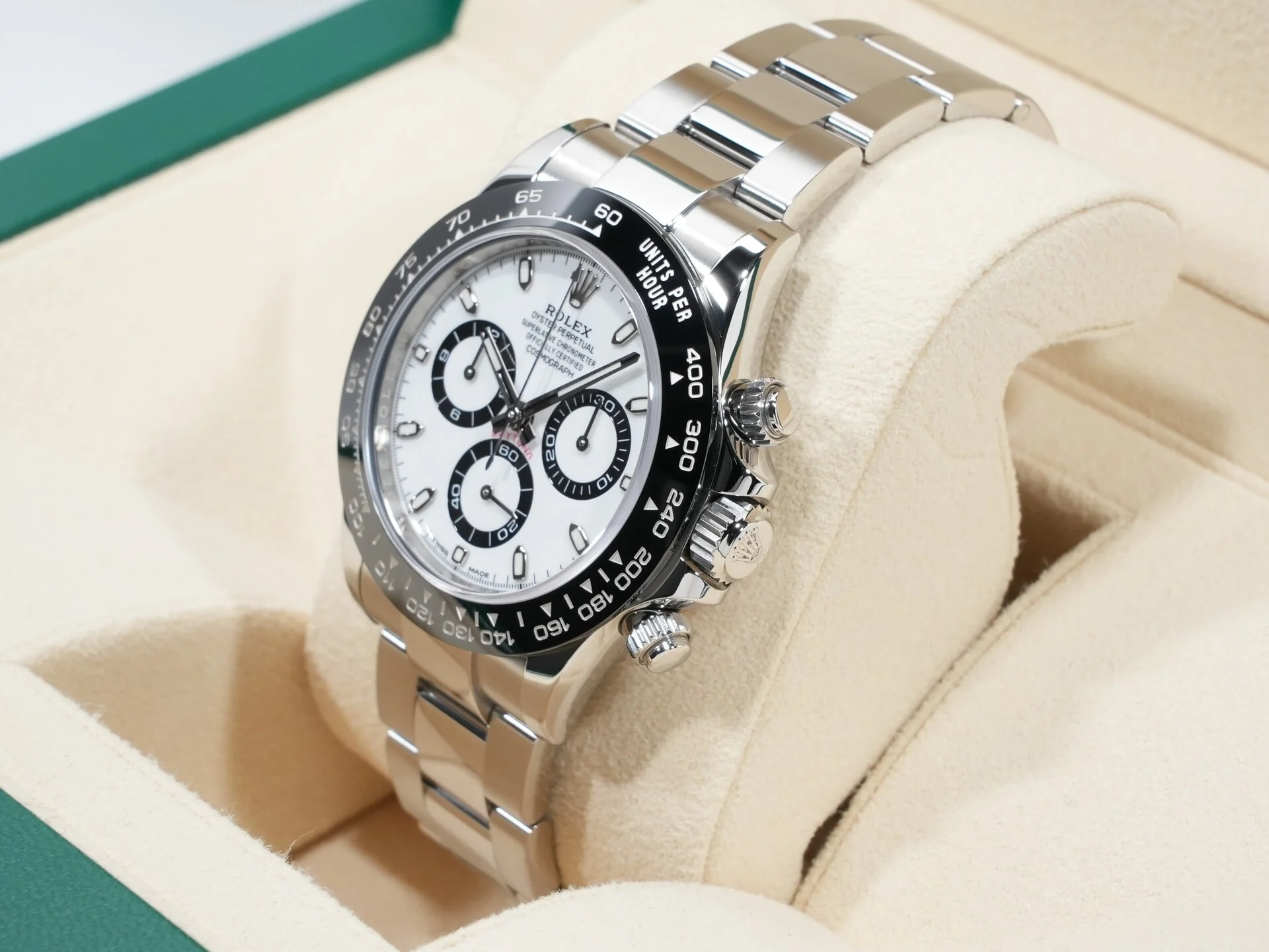 ロレックス デイトナ Ref.116500LN ステンレススチール ホワイト文字盤 - Image 4