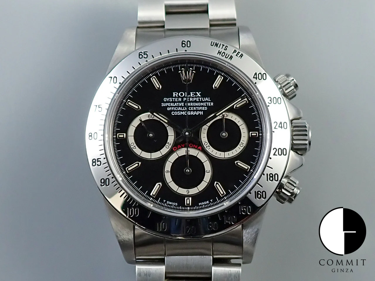 ロレックス デイトナ エルプリメロ Ref.16520 ステンレススチール ブラック文字盤