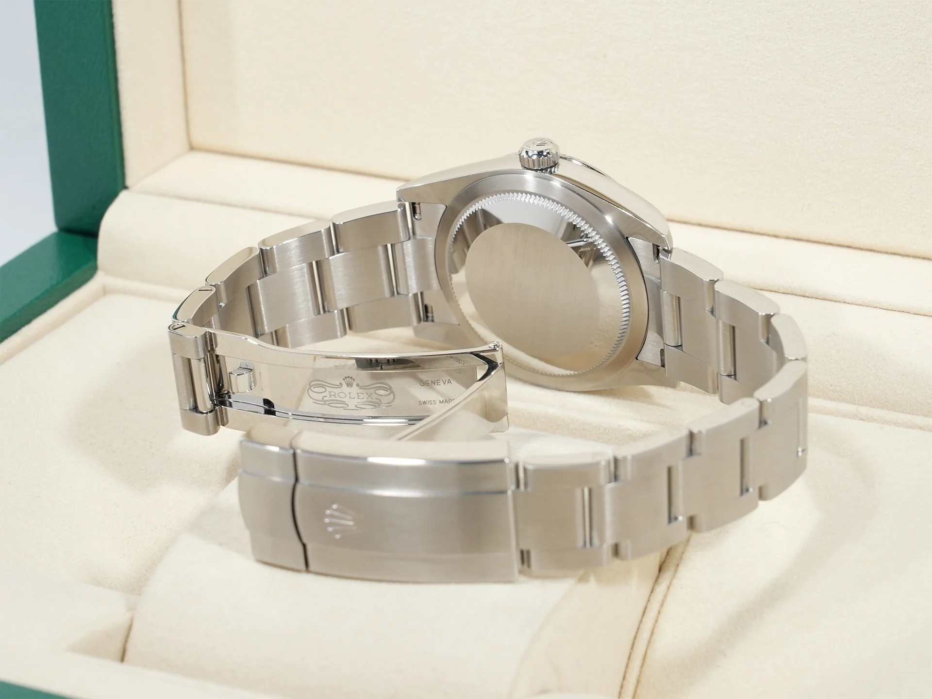 ロレックス オイスターパーペチュアル34 Ref.124200 ステンレススチール ピンク文字盤 - Image 7