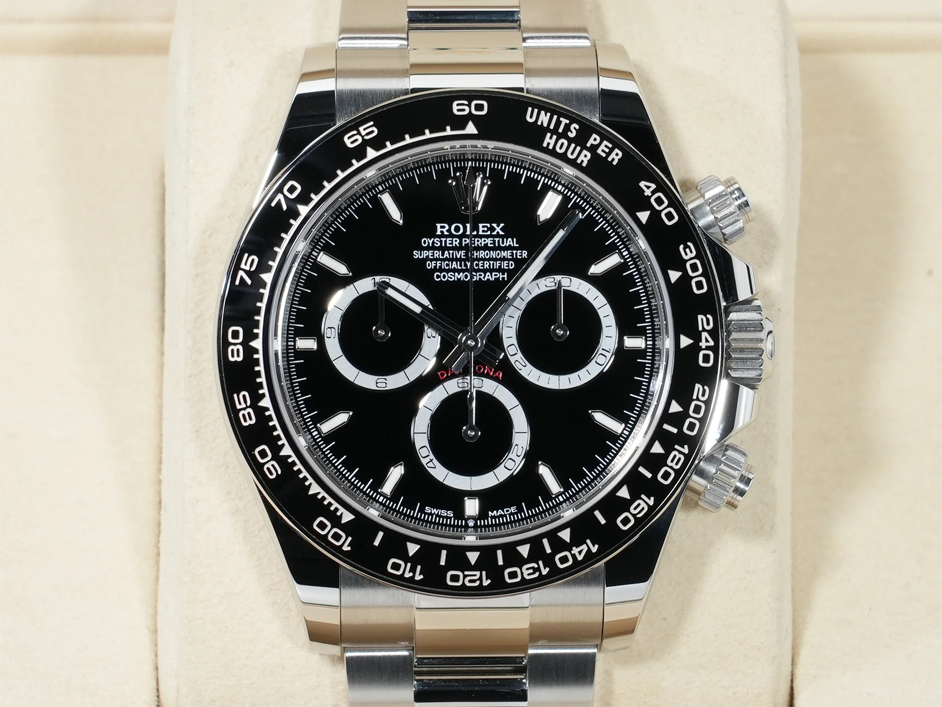 ロレックス デイトナ Ref.126500LN ステンレススチール ブラック文字盤 未使用 rb9mnmaj - Image 2