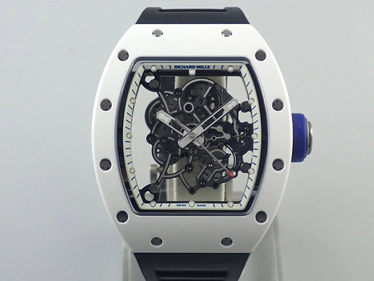 リシャールミル バッバワトソン ジャパン ブルー Ref.RM055 スケルトン文字盤 美品 RC9W15R9 - Image 2